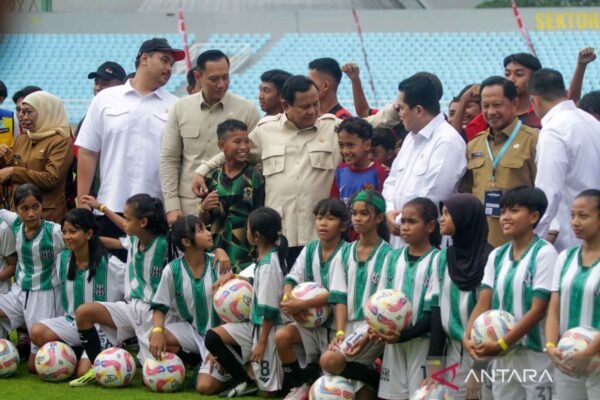 Prabowo Subianto Resmikan 17 Stadion Standar FIFA di Indonesia