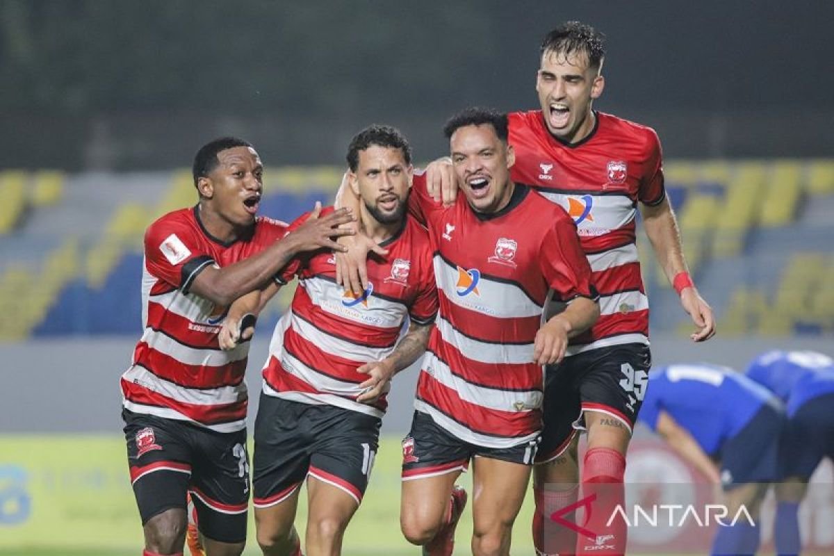 Semangat Tinggi Madura United Menjelang Pertandingan Melawan PSIS Semarang