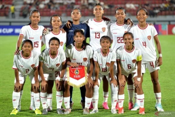Indonesia Bergabung dalam Grup C Kualifikasi Piala Asia U-17 Wanita 2026