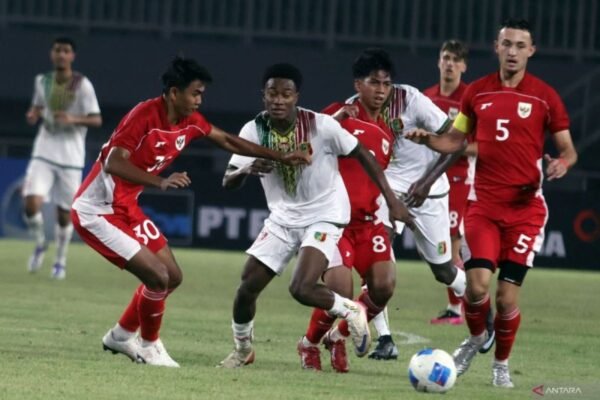 Hasil Pertandingan Uji Coba: Indonesia U-23 Takluk 0-3 Melawan Mali U-23